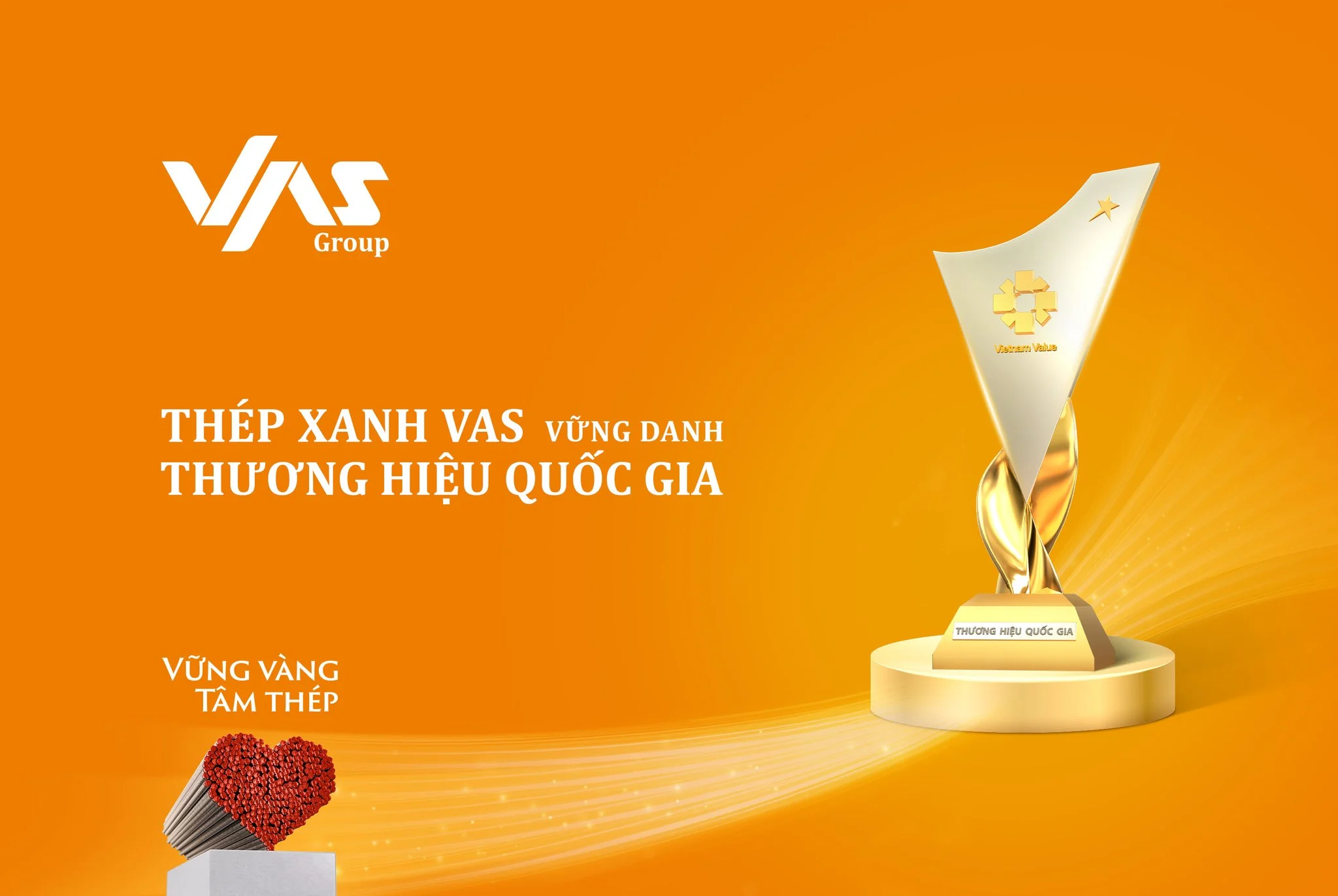Tập Đoàn VAS một lần nữa đón nhận Danh vị Thương hiệu Quốc gia Việt Nam